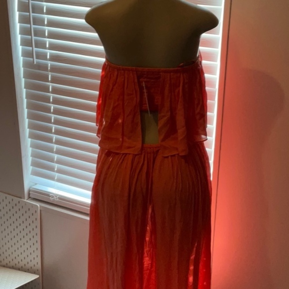 Sleeveless Elastic Waistband Maxi - Picture 7 of 8